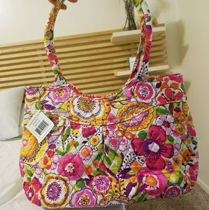 Vera Bradley floral shoulder bag purse